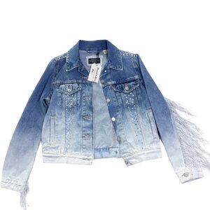✨ Mama’s Girl Custom Denim Levi Jacket – Size Medium ✨